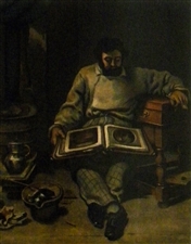 Gustave Courbet lithograph Marc Trapadoux