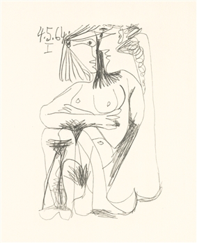 Picasso lithograph Gout du Bonheur