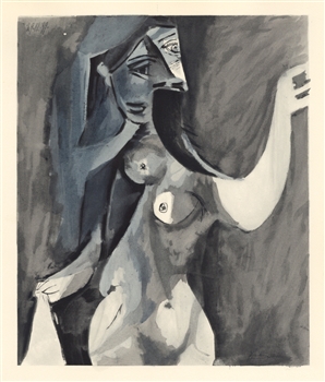 Picasso Venti Pochoirs Femme nu