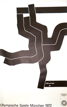 Eduardo Chillida Olympic poster 1972