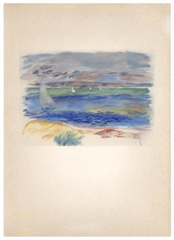 Pierre-Auguste Renoir pochoir Paysage