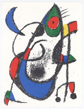 Miro Lithograph 1975