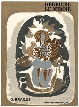 Georges Braque lithograph (Oiseau)