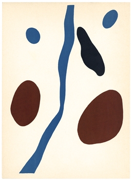 Jean Arp original lithograph