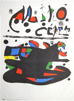 Joan Miro lithograph Ceret