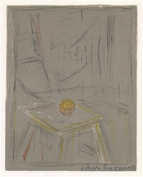 Alberto Giacometti lithograph, 1954