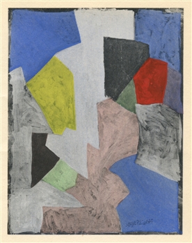 Serge Poliakoff lithograph