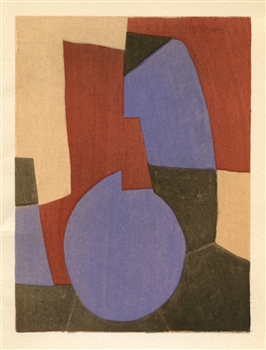 Serge Poliakoff lithograph