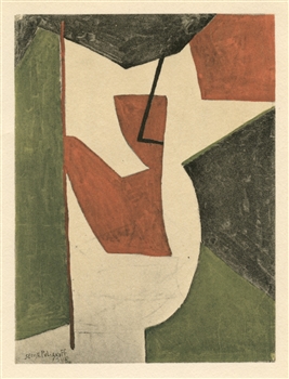 Serge Poliakoff lithograph