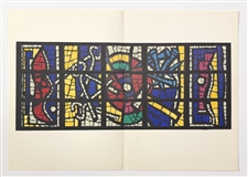 Fernand Leger lithograph "Les instruments de la Passion"