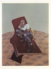 Francis Bacon lithograph Lucian Freud
