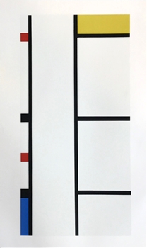 Piet Mondrian serigraph