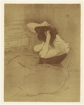 Toulouse-Lautrec lithograph Elles