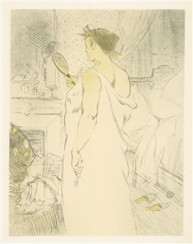 Toulouse-Lautrec lithograph Elles