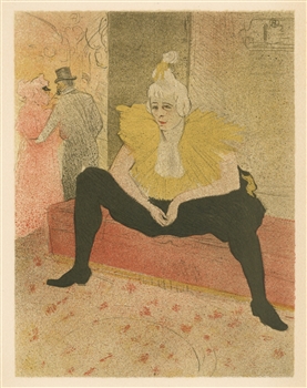 Toulouse-Lautrec lithograph Elles