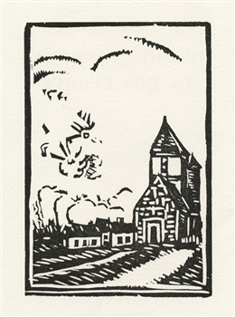 Maurice Vlaminck woodcut