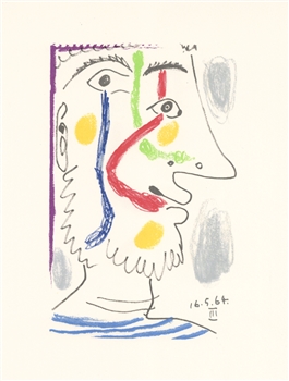 Picasso lithograph Gout du Bonheur