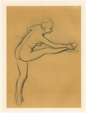 Edgar Degas "Danseuse a la barre"