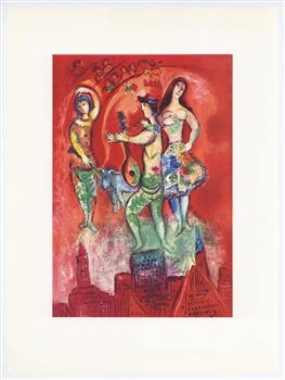 Marc Chagall Triumph of Music