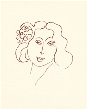 Henri Matisse lithograph | Florilege de Ronsard