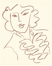 Henri Matisse lithograph | Florilege de Ronsard