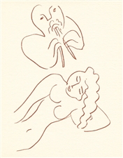 Henri Matisse lithograph | Florilege de Ronsard