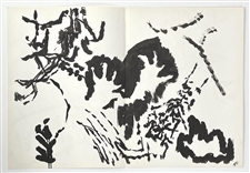 Pierre Tal-Coat lithograph, 1960