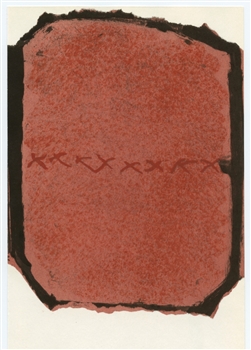 Antoni Tapies pochoir Berggruen