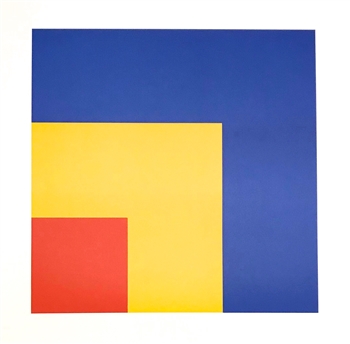 Ellsworth Kelly lithograph Red, Yellow, Blue