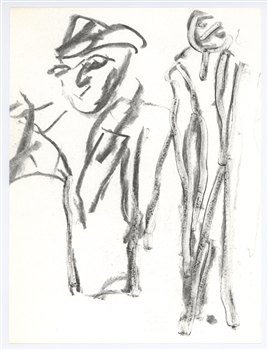 Willem de Kooning lithograph