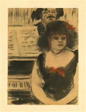 Edgar Degas monotype