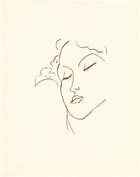 Henri Matisse lithograph Florilege de Rosnard
