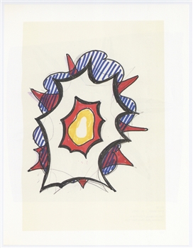 Roy Lichtenstein lithograph