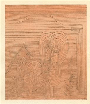 Paul Klee pochoir printed by Jacomet