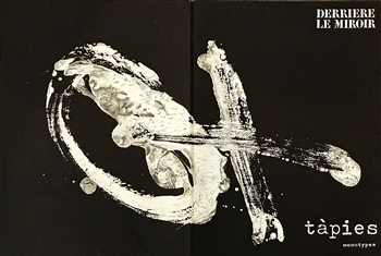 Antoni Tapies lithograph, 1974