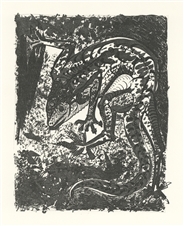 Pablo Picasso lithograph Buffon