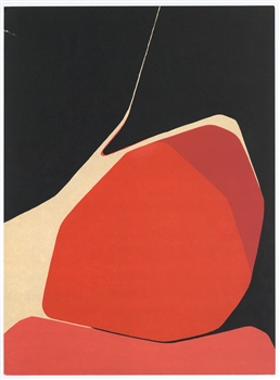 Pablo Palazuelo original lithograph, 1960