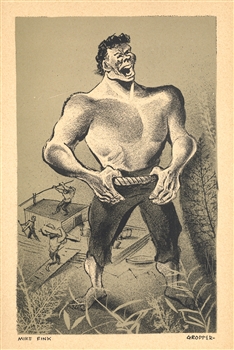 William Gropper original lithograph