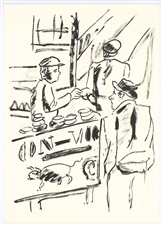 Fernand Leger lithograph Mes Voyages