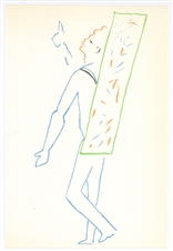 Jean Cocteau original lithograph