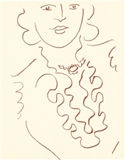 Henri Matisse lithograph Florilege de Rosnard