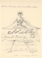 Reginald Marsh lithograph for Improvisations Artists Equity Spring Fantasia