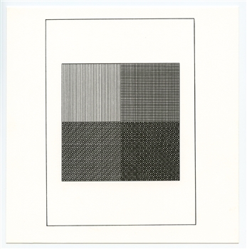 Sol LeWitt silkscreen Ficciones