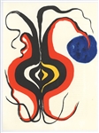 Alexander Calder lithograph, 1966