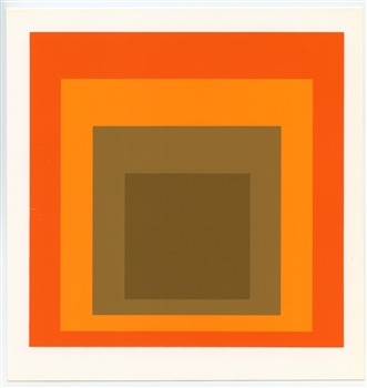 Josef Albers serigraph "Homage to the Square"