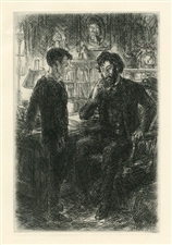 John Sloan original etching Of Human Bondage