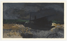 Georges Braque lithograph Varengeville