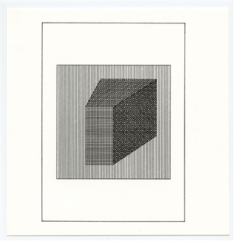 Sol LeWitt silkscreen Ficciones