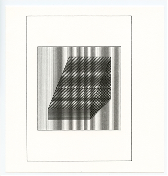 Sol LeWitt silkscreen Ficciones