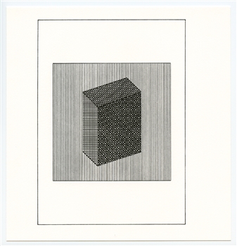 Sol LeWitt silkscreen Ficciones